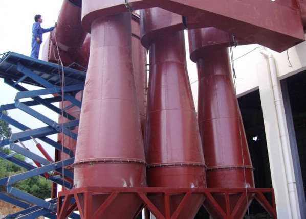 CLK dispersive cyclone dust collector